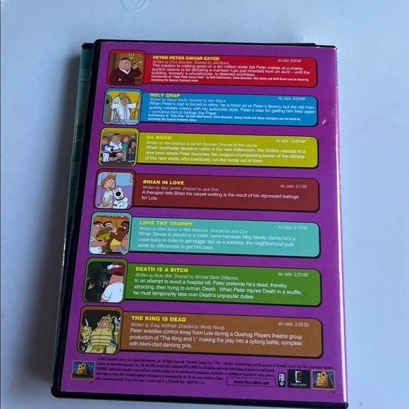 Family Guy Volume One Seasons 1&2 DVD - Picture 6 of 14